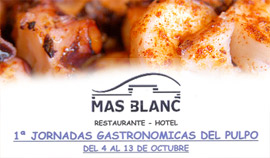I Jornadas gastronómicas del pulpo en Mas Blanc