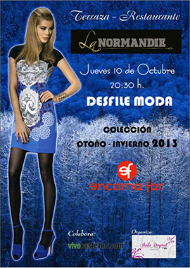 Desfile de moda de Encarna Far en La Normandie