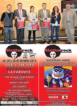 Sixties Rock Castellón, del 24 al 26 de octubre en el Auditori i Palau de Congressos