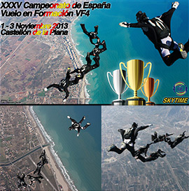 XXXV Campeonato nacional de paracaidismo VF4