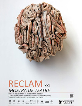 XXI Mostra de Teatre RECLAM, del 7 de noviembre al 1 de diciembre