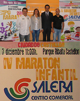 Presenta el ‘Maratón Infantil’ y la ‘Feria del Corredor’  dentro del IV Maratón Internacional Ciudad de Castellón