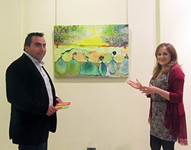 La exposición de Marta Ribes “Celebraciones”, en el Centro Cultural Provincial Las Aulas  hasta el 14 de diciembre