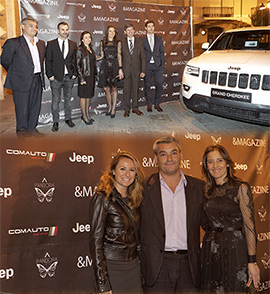 Comauto presenta el nuevo Jeep Grand Cherokee en la fiesta de la revista And Magazine Castellón