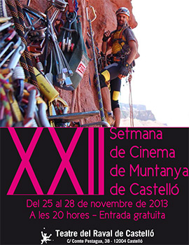 XXII Setmana de cinema de muntanya de Castelló. Programa