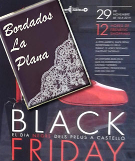 Bordados La Plana se suma a la campaña del Black Friday