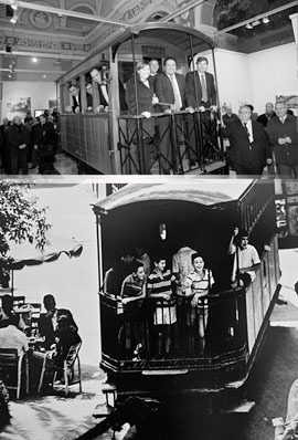 Inauguración de la exposición La Panderola: 125 años del tranvía de vapor de Onda al Grao de Castellón