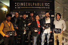 ‘Hogar, hogar’ de Carlos Alonso Ojeda, triunfador del Cineculpable 2013 con el premio al mejor corto y a la mejor interpretación femenina, Leticia Dolera