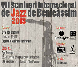 Todo preparado para la VII edición del Seminario Internacional de Jazz