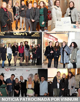 Noche de compras en el centro de Castellón en la Golden Fashion Night