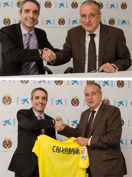 Caixabank nuevo patrocinador del Villarreal CF