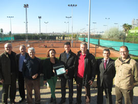 Roberto Bautista SOCIO DE HONOR del Club de Tenis Castellón