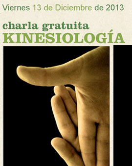 Charla gratuita sobre Kinesiología en Un altre Mon. 13 de diciembre