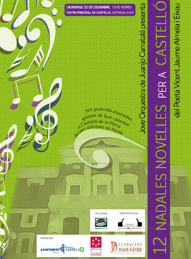 Concert-espectacle musical  de les DOTZE NADALES NOVELLES PER A CASTELLÓ