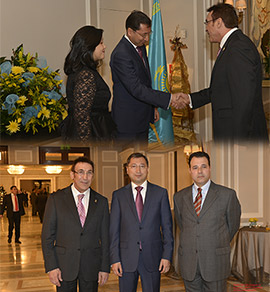 Marina d’Or acude como invitada a la Fiesta de la Independencia de Kazajistán en Madrid