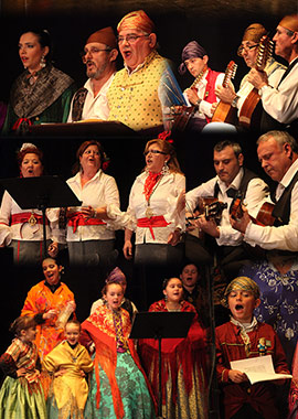 Concierto de villancicos en el Teatre del Raval de Castellón