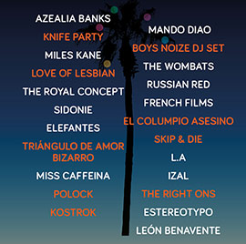 Nuevas confirmaciones de Arenal Sound 2014: KnifeParty, BoysNoize Dj Set y Love of Lesbian