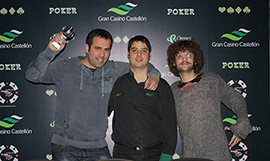 Solé de nuevo se proclama vencedor en la etapa final de la liga vivepoker de navidad 2013 del Gran Casino Castellón