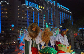 Todo listo para recibir a los Reyes Magos en Marina D´Or