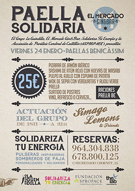 Paella solidaria en Benicàssim