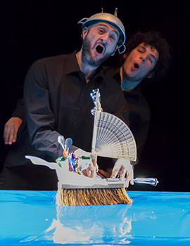Benicàssim acoge el estreno estatal de “La Llamada del Mar” de Philippe Genty