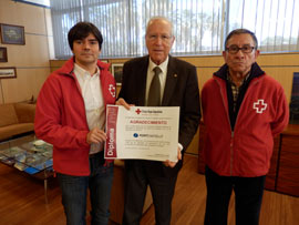 Agradecimiento de la Cruz Roja al Puerto de Castellón