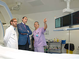 Nueva sala de radiología vascular intervencionista del Hospital Universitari General de Castelló