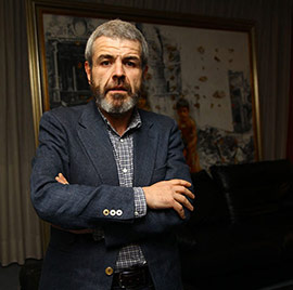 El modista Lorenzo Caprile en la Fundación Caja Castellón