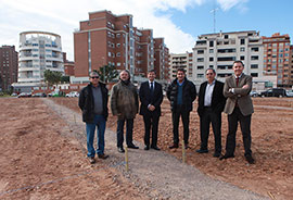 El Ayuntamiento de Castellón pone en marcha el huerto urbano con 71 parcelas para el cultivo de hortalizas por parte de los vecinos
