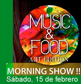 ¡Y ya van tres! Arranca Music & Food - ART Edition!