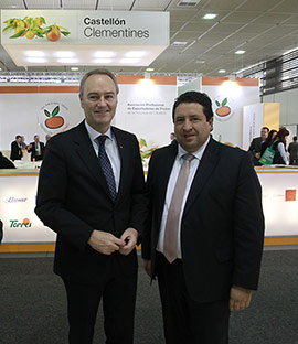 El sector de las clementinas de Castellón representadas en  la feria Fruit Logística de Berlín