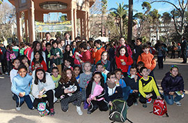 Celebración del ‘Día del Árbol’ en el parque Ribalta de Castellón