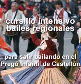 Cursillo intensivo de bailes regionales para el Pregó Infantil