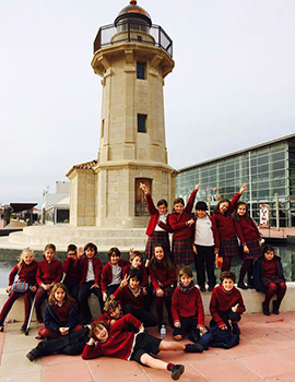 Mañana de cine para primaria del colegio Lledó