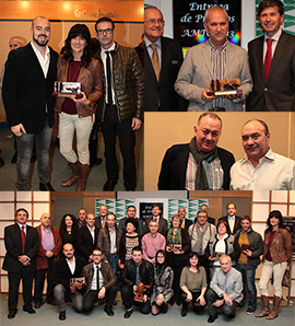Pedro Salas del restaurante Aqua del hotel Luz y Divina Comedia entre los premiados AMTC a la gastronomía 2013