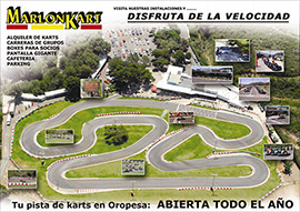 Primera prueba del Campeonato de Karting de la Comunidad Valenciana en Marlon Kart