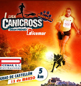 I liga CANICROSS. Próximas carreras con tu mascota Gran Premio Picemar