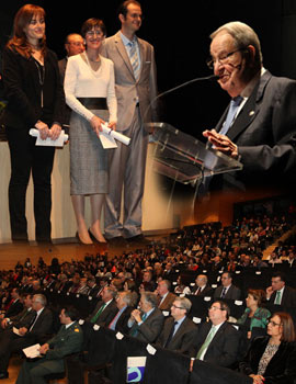 Acto académico de la UJI en su XXIII aniversario
