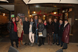 Cena de antiguos profesores de turismo de San Cristóbal