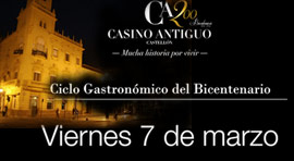 Actividades del Bicentenario del Casino Antiguo para el 7 de marzo
