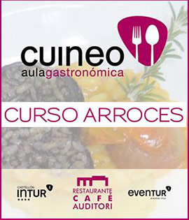 Curso arroces en el Restaurante Café Auditori