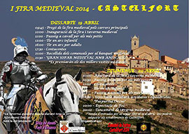 Castellfort celebrará una feria medieval los días 19 y 20 de abril