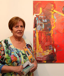 Inauguración de la muestra Art-Tra de Tica Godoy
