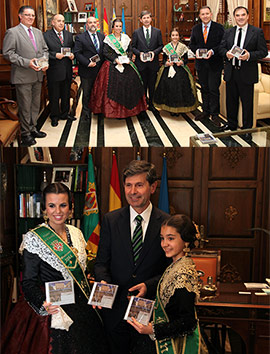 Presentación de los CD´s con los pasodobles dedicados a las Reinas de las Fiestas de la Magdalena 2014