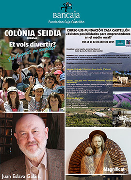 Fundación Caja Castellón: programación abril