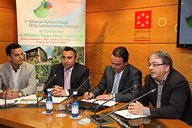 La Diputación participa en la I Feria Natural para promocionar el turismo rural de la provincia de Castellón en la capital de La Plana