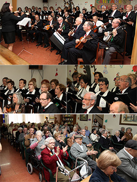 La Rondalla del Ceam visita Residencial Castellón