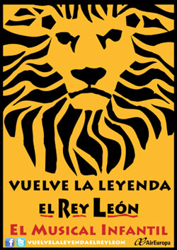 Llega a Castellón del musical EL REY LEÓN-VUELVE LA LEYENDA