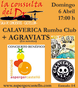 Concierto benéfico a favor de la Associació Asperger Castelló, ASPCAS