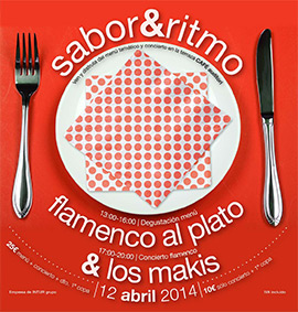 Sabor y ritmo, flamenco al plato & Los Makis en el Restaurante Café Auditori